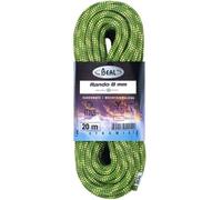 Beal Rando 8 mm x 20 m, Color Verde Cuerda de Escalada, Unisex, Green