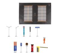 BEALIFE 1:64 Gran Estacionamiento Mat Modelo Coche Diecast Garaje Miniatura Modelos de Coches Mostrar Estilo F, Negro, Estilo D