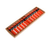 BEALIFE Ábaco de conteo de plástico con 13 columnas sólidas. Divertido Juguete matemáticas para niños para una Experiencia Aprendizaje Atractiva. Ábaco Chino.