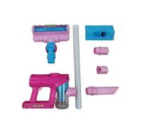 BEALIFE Aspiradora de simulación Realista para niños, Juego de Limpieza con Luces y Sonidos para un Juego Atractivo, Juguete Robusto para niños, niñas y para el hogar, Rosa, 15.7 x 7 x 76 cm