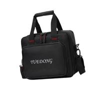 BEALIFE Bolsa para pedalera de efectos de guitarra con bolsillo, funda transporte, estuche viaje para escenario, x 19,5 x 7,3 cm, Negro, 31x26x10cm