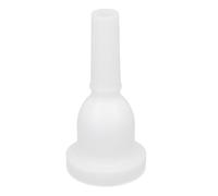 BEALIFE Boquilla de trombón de plástico con boquilla de extracción para instrumentos de viento, boca de trombón ABS, boquilla de trombón de longitud media, A