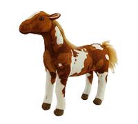 BEALIFE Caballo de peluche realista, regalo para niños. Este animal de peluche es un compañero adorable y decorativo que le da un toque más acogedor al hogar. Este suave caballo es regalo
