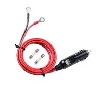 BEALIFE Cable de alimentación para Coche de 12 V y 150 W con luz indicadora de 16 AWG. Rendimiento eléctrico Duradero garantizado. Cable de extensión de 1