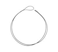 BEALIFE Cable de extensión para Abrazadera de Arranque de Raqueta de Tenis. Cable de Nailon Duradero para Evitar Que el Hilo se deshaga. 4. Coloque un Segundo Lazo de Goma en el