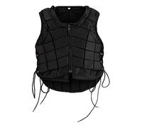 BEALIFE Chaleco Ecuestre para Adultos Algodón Buena Elasticidad Ligero Montar a Caballo Protector Corporal Chaleco Ropa Almohadillas móviles, SG