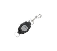BEALIFE Consola de buceo ligera con clip de bloqueo retráctil, llave, accesorio esencial para buceo, cordón ajustable para micrófono y kit montaje. Soporte retráctil para micrófono Gear Keeper