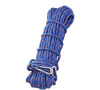 BEALIFE Cuerda de Escalada Poliéster Firmeza Artesanía Cuerdas de Seguridad múltiples Nudos Supervivencia Ahorro de Tiempo Tamaño Compacto Cordón de Senderismo, Azul, 10m