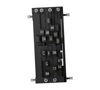 BEALIFE Dispositivo de práctica de acordes para guitarra que fomenta un aprendizaje sin esfuerzo para músicos y guitarristas en ciernes. Herramienta práctica para principiantes. Accesorios.