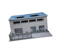 BEALIFE Elevate Car Displays con maqueta a Escala 1/64 de un Edificio de fábrica estacionamiento Que Ofrece una Facilidad Montaje excepcional. Escena iluminación instalaciones almacén