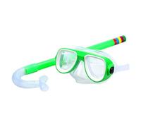 BEALIFE Equipo de Snorkel Duradero para niños con cómoda Boquilla de Silicona Que Garantiza la Seguridad de los jóvenes exploradores. Juego de Snorkel para niños de 3 a 7, Verde, 35x15x6cm
