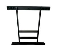 BEALIFE Estante de Billar de Pared con Estructura de para Madera Que Ofrece un práctico Almacenamiento para Tacos de Billar, garantizando Durabilidad y