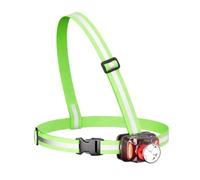 BEALIFE Experimenta la Libertad Nocturna con luz para Caminar de Noche y | brillantes para correr. Chaleco de seguridad para correr con luz nocturna.