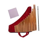 BEALIFE Flautas de pan para instrumentos de viento Para madera, fáciles de aprender, 15 flautas de pan de tubo, ideales para estudiantes, niños, adultos y principiantes. Cada