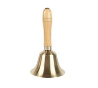 BEALIFE Gran timbre telefónico de latón con manivela, ideal para escuelas y juegos, ideal para bodas, aulas escolares y juegos.