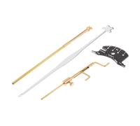 BEALIFE Herramientas profesionales para violín, piezas, accesorios, calibre para postes de sonido, kit de reparación para violonchelo y viola, esencial para reparadores