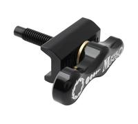 BEALIFE Juego de palancas de bisagra para Bicicleta Plegable fácil Mantenimiento. Ultraligero, 36,4 g. Incluye Abrazadera para bisagra Plegable y Soporte para Juntas, Negro, 60x65 mm