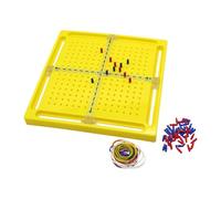 BEALIFE Juego de tableros Perforados educativos para la enseñanza de gráficos coordenadas matemáticas para niños. El Juego geoplanos para Madera es lo Suficientemente Resistente para soportar el