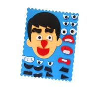 BEALIFE Juguetes de rompecabezas de expresiones faciales, herramientas creativas aprendizaje interactivo para desarrollar habilidades emocionales y comprender los sentimientos, actividades aprendizaje
