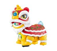 BEALIFE León de juguete eléctrico interactivo baila y canta vínculos familiares durante el festival de primavera Un juguete infantil innovador utiliza electricidad que permite al león asentir y bailar