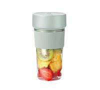 BEALIFE Licuadora portátil inalámbrica recargable por USB, mini licuadora eléctrica, exprimidor portátil de frutas, ideal para hidratarse o para explorar al aire libre, verde