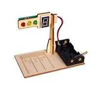 BEALIFE Luces de señales de tráfico, Juguetes educativos, Regalos, semáforo simulado, Divertido y Seguro, Modelo para niños, Luces lámpara, señal Calle, Juguete Educativo para niños, Regalo