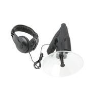 BEALIFE Micrófono direccional Ligero y portátil para Escucha remota micrófono parabólico ABS de múltiples Funciones