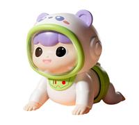 BEALIFE Muñeca eléctrica para gatear, juguete educativo musical, interactivo, divertido para niños de 6 a 12 meses, juguete para escalar, rompecabezas educativo temprano.