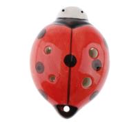 BEALIFE Ocarina de cerámica para niños, instrumento musical de 6 agujeros. Experiencia musical para amantes la música que buscan artesanías artísticas. Instrumento que ofrece sonidos. Obras