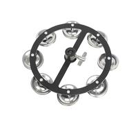 BEALIFE Pandereta de hi hat de acero inoxidable que garantiza una larga vida útil y produce sonidos melódicos nítidos durante las presentaciones. Pandereta una sola acero inoxidable. Percusión.