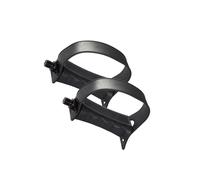 BEALIFE Pedal para Bicicleta estática de Interior con Correas. Rodamiento Sellado para un Control excelente y Buena Resistencia al Desgaste, Negro, husillo Corto de 14 mm