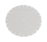 BEALIFE Plataforma giratoria para tarjetas que crean impresiones claras y detalladas cada vez, ya sea que esté creando tarjetas caseras Bloques de estampado acrílico Herramienta circular Plataforma