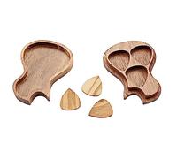 BEALIFE Púa de guitarra acústica, accesorio Musical hecho a mano, púas transparentes, regalos de guitarrista, forma de corazón de Para madera clásica