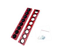 BEALIFE Soporte para Tacos de Billar Ajustable para Montaje en Pared Que aporta Orden a la Sala de Juegos. Su Estructura compacta Ahorra Espacio y es fácil Usar. El Estante