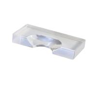 BEALIFE Soporte para Tiza de Billar, localizador acrílico para Bola de Billar, Accesorio para Snooker, 52,5 mm, 52.5 mm