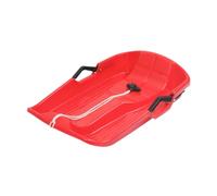 BEALIFE Trineo de Nieve, Snowboard, Deslizador, Trineo con Asas, Resistente, versátil, Regalo de cumpleaños de Invierno para niños, Regalo de cumpleaños , Rojo , 65 x 40 x 13 centímetros