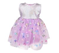 BEALIFE Vestido para muñeca de 18 Pulgadas, Accesorios para muñecas, Ropa de Moda para muñecas 43 cm, Regalo Rosa, púrpura, 21.5 x 24.5 cm