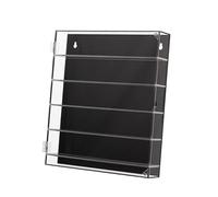 BEALIFE Vitrina versátil de Pared para Guardar muñecas y Juguetes en Miniatura. Incluye acrílico Premium Resistente al Polvo y con estantes. Ideal para Figuras, Juguetes y Coches.