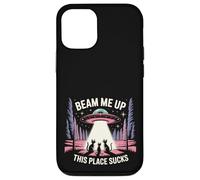 Beam Me Up This Place Sucks Cats Edition Carcasa para iPhone 12/12 Pro