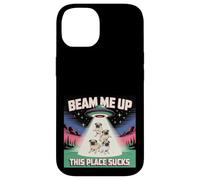 Beam Me Up This Place Sucks Pugs Edition Carcasa para iPhone 14