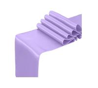 BEAMARKER Camino de Mesa de Satén Morado de 2cm de Largo, Ideal para Bodas, Banquetes, Graduaciones, Cumpleaños, Cenas, Fiestas, Aniversarios Y Decoración.