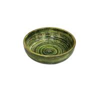 Beamel Home Plato Rallador Cerámica Hecho A Mano Diseño Decorativo Utensilio Cocina Arte Funcional Vajilla Artesanal (Amazonas, Grande)