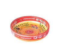 BEAMEL HOME Plato Rallador Cerámica Hecho A Mano Diseño Decorativo Utensilio Cocina Arte Funcional Vajilla Artesanal (Provenzal, Grande)