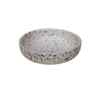 Beamel Home Plato Rallador Cerámica Hecho A Mano Diseño Decorativo Utensilio Cocina Arte Funcional Vajilla Artesanal (Carnaval, Mediano)