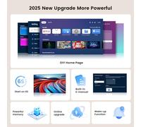 Beamer ONOAYO Dolby Audio 4K Smart Mini Home Cinema WiFi6 Bluetooth Full HD 1080P 4P Trapezkorrektur