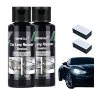 Beamrevive Car Lamp Recover Emulsion, Car Headlight Care and Refurbishment Agent, Long-Lasting Protection for Your Car Headlights, Repair and Remove Oxide Layer (2Pcs)