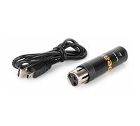 BeamZ 154.100 SUSHI-DS Interfaz para controlar focos y efectos via DMX, interfaz USB para control de focos led con software (Controlador de iluminación, Negro, 5 V, 700 g, 7,8 cm, 18 mm)