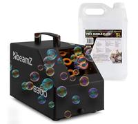 BeamZ B300 Máquina de Burbujas con 5 litros de líquido y Mando a Distancia