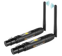 BeamZ BBP Eazylink DMX inalámbrico set transmisor y receptor, 7 universos simultáneos, conexión sin cables para controladores y luces DMX, ideal para puentes y trusses