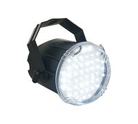 BeamZ BSS50 - Luz estroboscópica LED de 48 LEDs blancos para fiestas | Detección de audio o modo automático ajustable, montaje en pared o techo, para ambiente de discoteca y fiestas